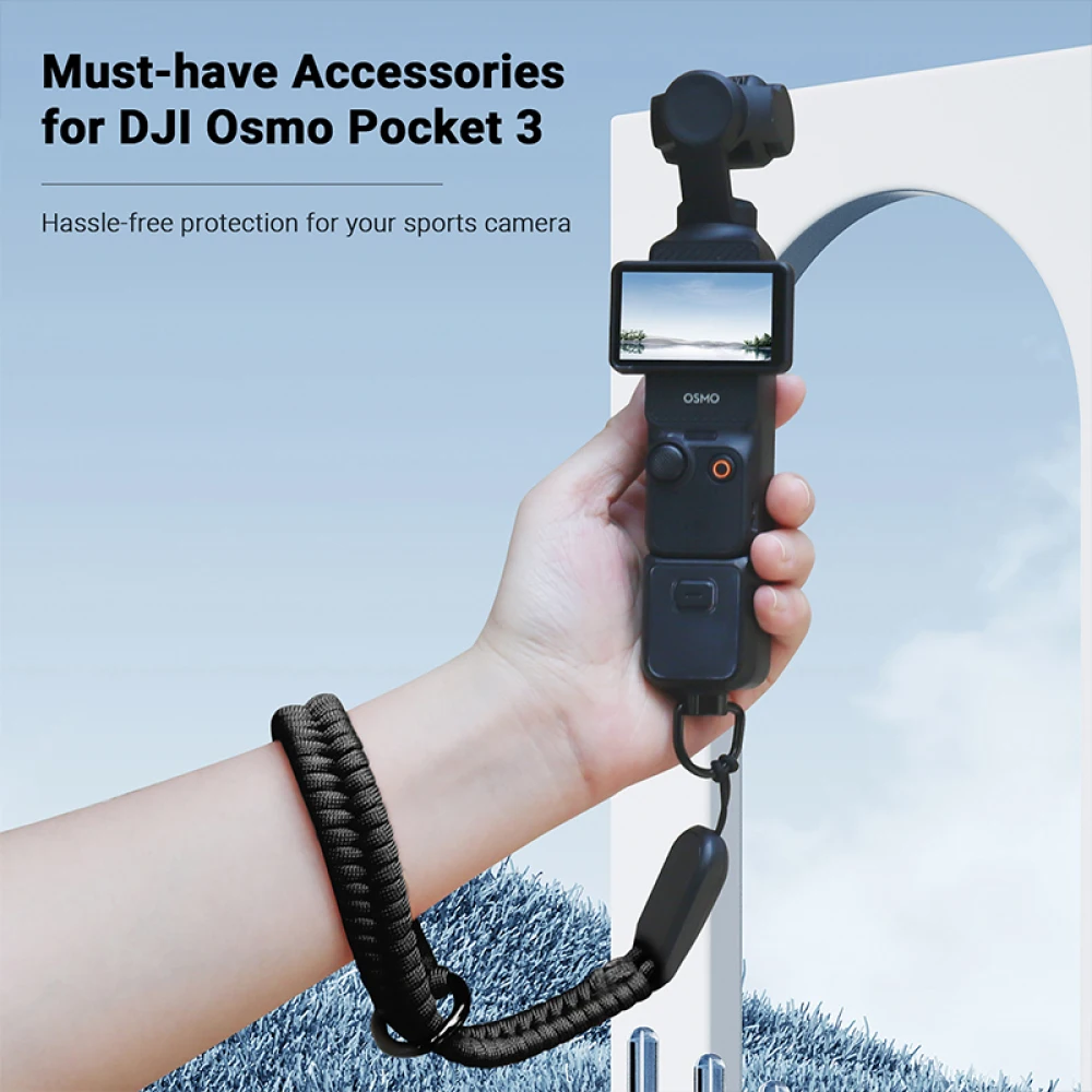 

For DJI Pocket 3 wrist strap Stretch Strap Handle holder Bend for Pocket 3 and for camera Accessories