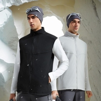 Xiaomi Supield Velvet Warm Vest Far Infrared Thermal Men Jacket Sleeveless Vest Winter Jacket Warm Thicken Waistcoat Thick Gilet