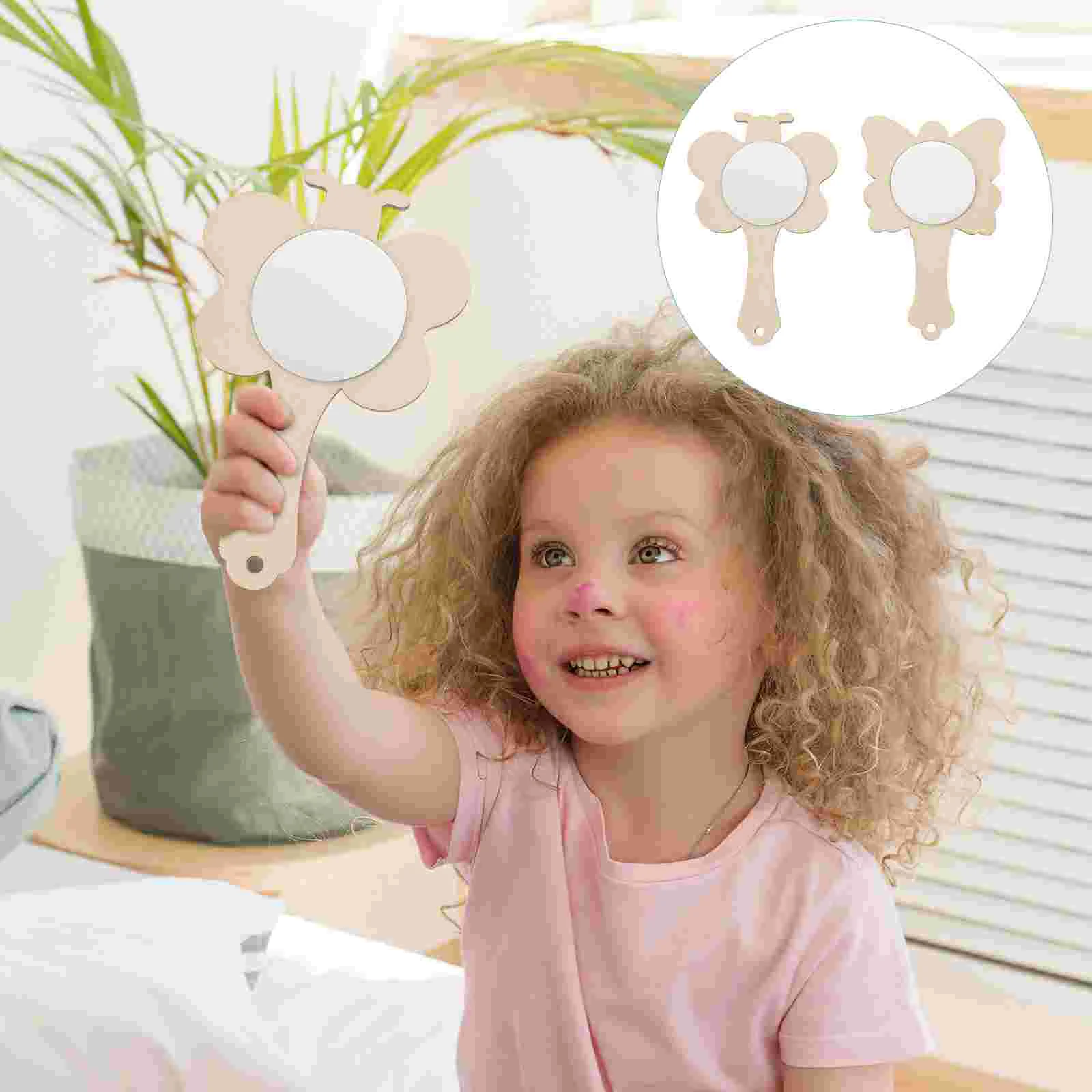 Ensemble de jeu en bois pour enfants, jouet pour enfants, moule à main, miroir, Kidcraft, 8 pièces