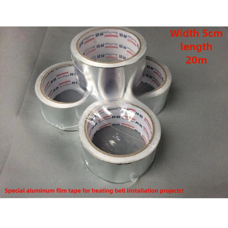 

Aluminum Foil Tape for Electric Tracing Projects - Dedicated to Heat Tracing Band Installation & Insulation