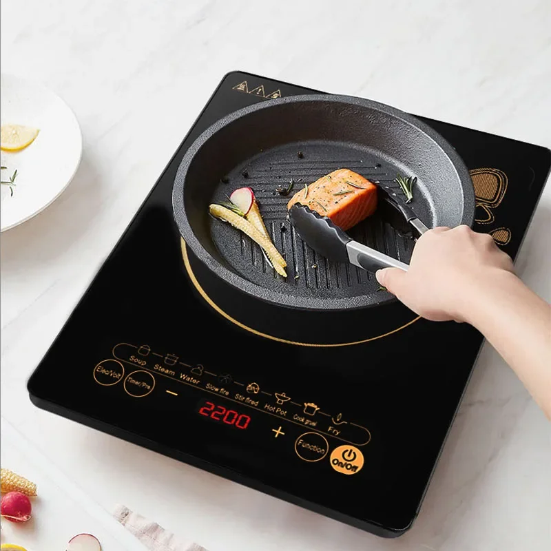 High Power Restaurant Induction Hob Household Kitchen Appliance 1 Burner Ceramic Induction Cooktop Infrared Induction Cooker