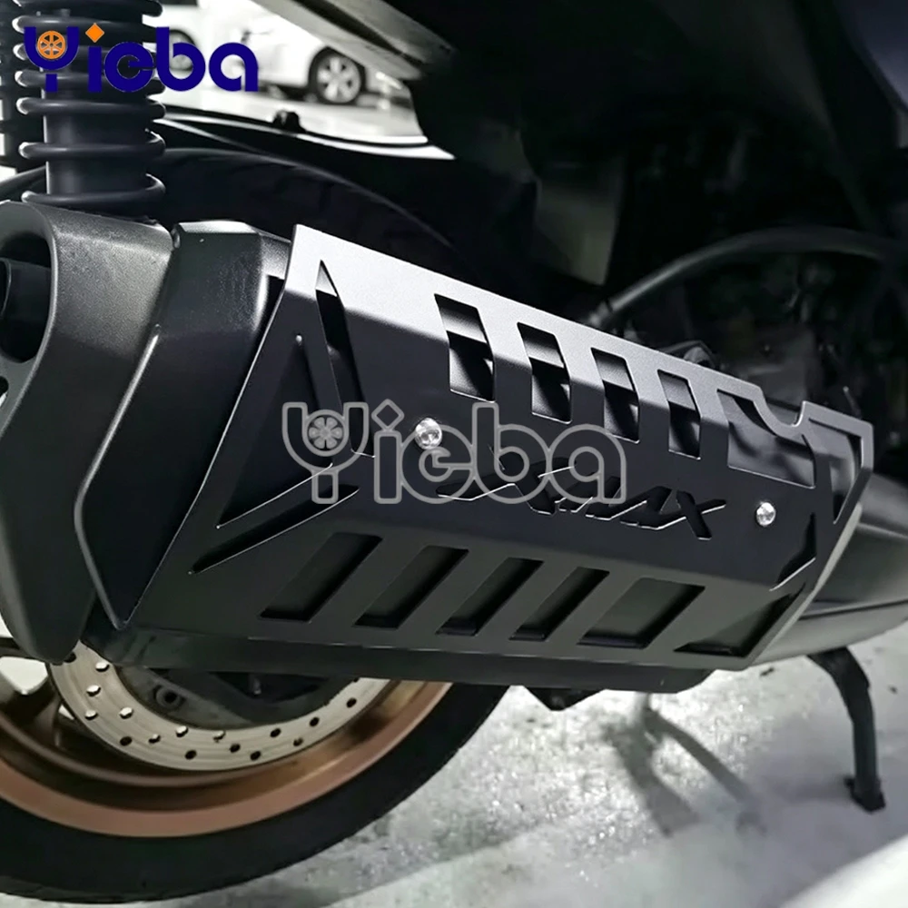 For Yamaha XMAX 250 / X-MAX 300 2018-2024 Motorcycle Accessories Exhaust Guard Exhaust Protector Scald Proof Lid Exhaust Cover