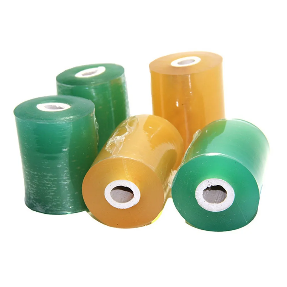 Pe Based Self-Adhesive Grafting Tape Yellow Eco Friendly Breathable Stretchable for Fruit Tree Grafting Citrus Walnuts Pecans