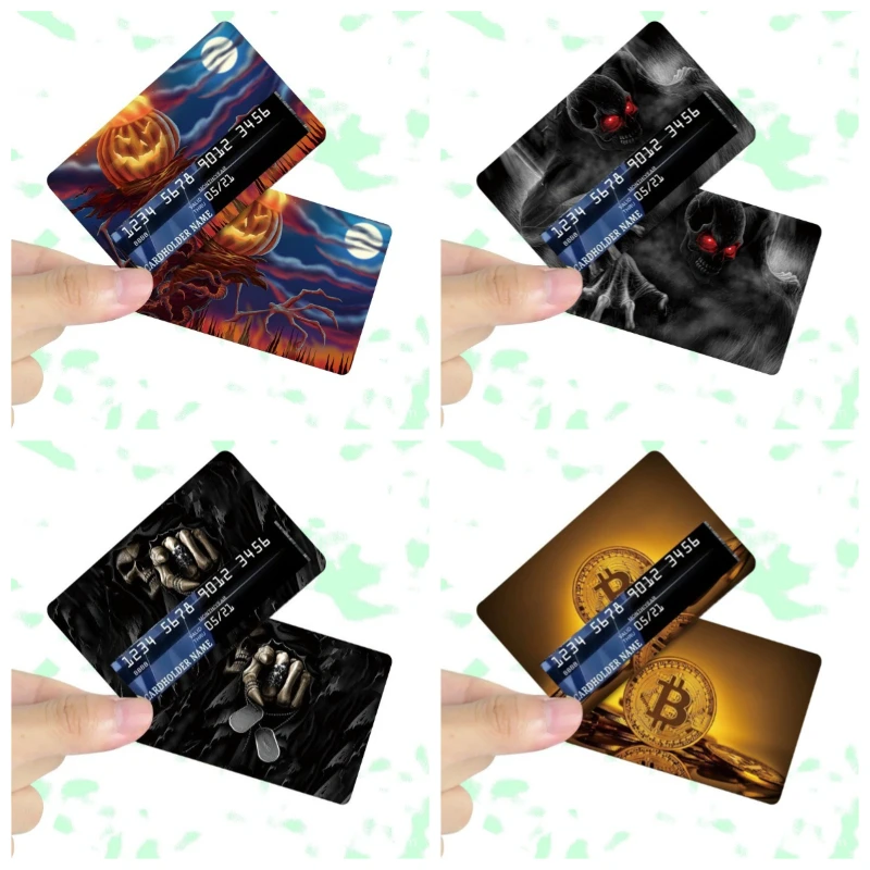 

Интересные и креативные различные типы наклеек для дебетовых карт кредитной карты, декоративные наклейки для метро и автобуса, изысканный водонепроницаемый подарок