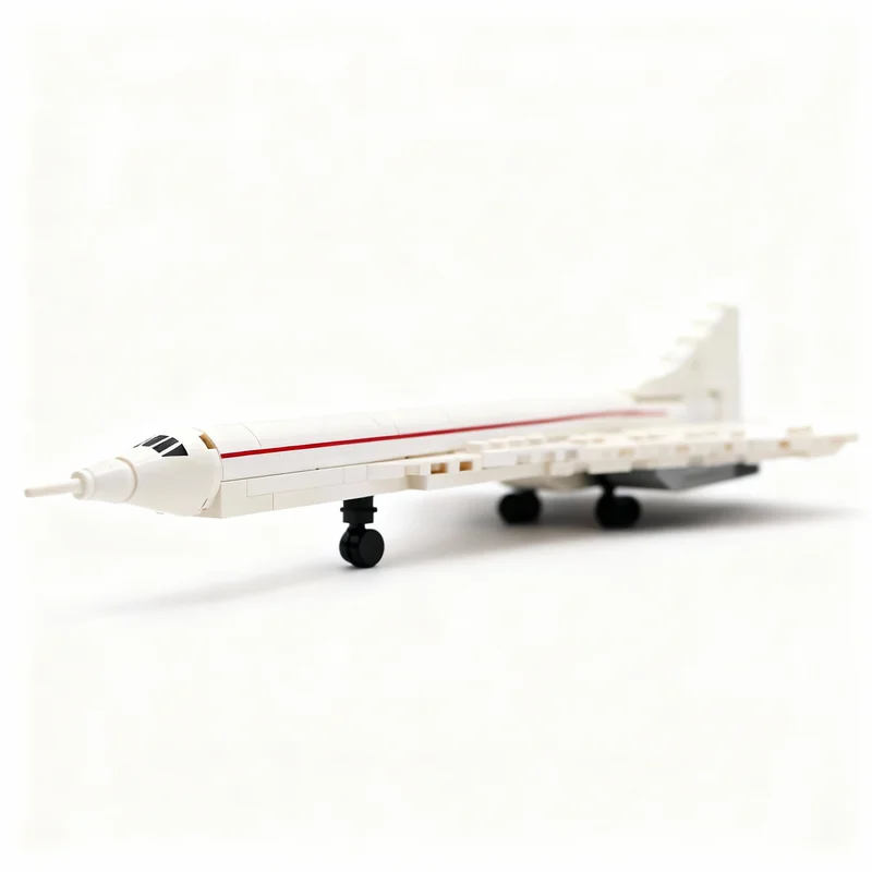 149pcs MOC Concorde Model Building Blocks Architecture Toy Christmas Gift Idea Kids Education Assemble Birthday Brick Creative