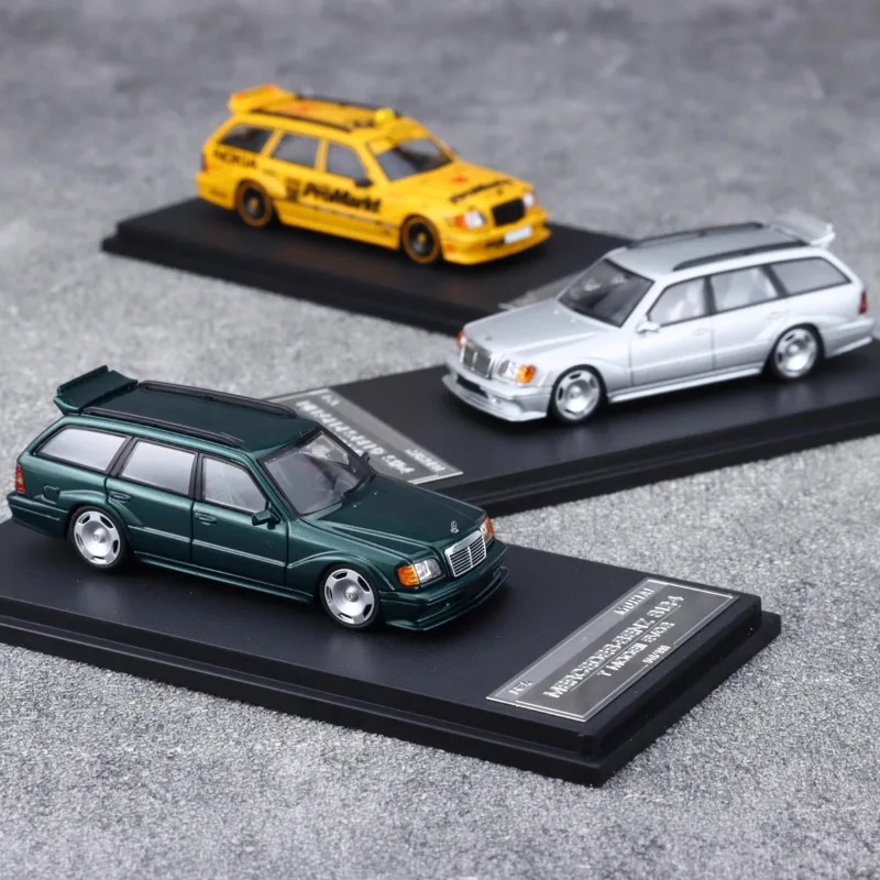 مورتال 1/64 بنز S124 MODEII EVO2 لعبة معدنيّة سيارة دييكاست نموذج معدني الهدايا