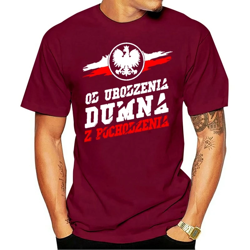 Лидер продаж 2020, модная женская патриотическая футболка дамна, польская футболка, футболка