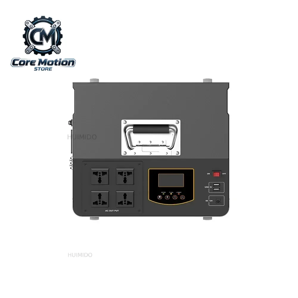 Portable Power Station All-in one 3KW 3000WH Inverter BMS Lithium Battery Solar Generator for pv energy solar system