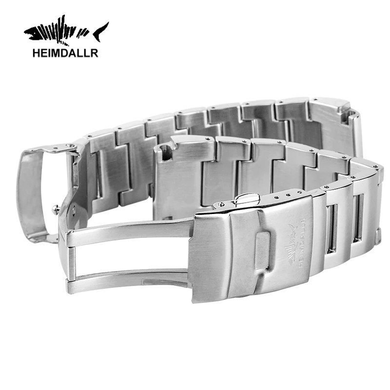 Heimdallr Monster Watch Band Solid 20mm Width Stainless Steel Watch Bracelet Suitable For Monster Diver Watch