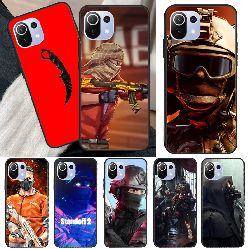 Hot Game STANDOFF-2 Case For POCO X5 X3 X4 F5 Pro F3 F4 GT C40 M5s Phone Cover For Xiaomi 13 11T 12T Pro 12 Lite