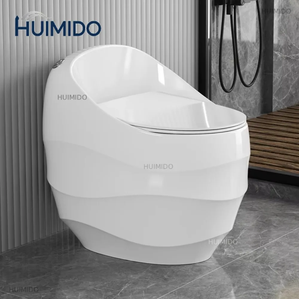 Creative Color Egg Embossed Toilet New Household Big Tube Strong Suction Apartment Hotel Villa Bathroom