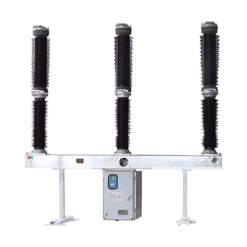 LW36-40.5/126 outdoor high voltage sulfur hexafluoride circuit breaker 110KV porcelain column switch