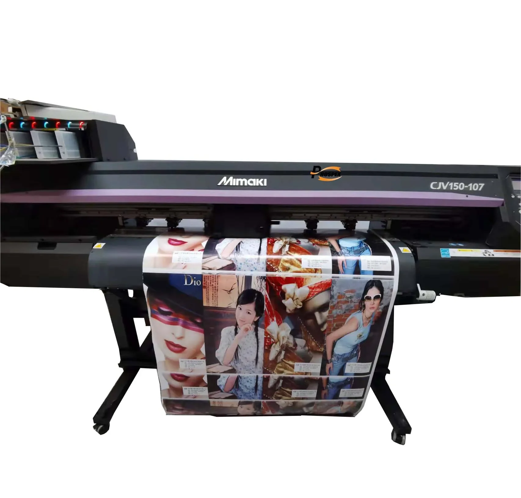 Second hand printer with new head    mimaki original  cjv150-75 used  inkjet  printer