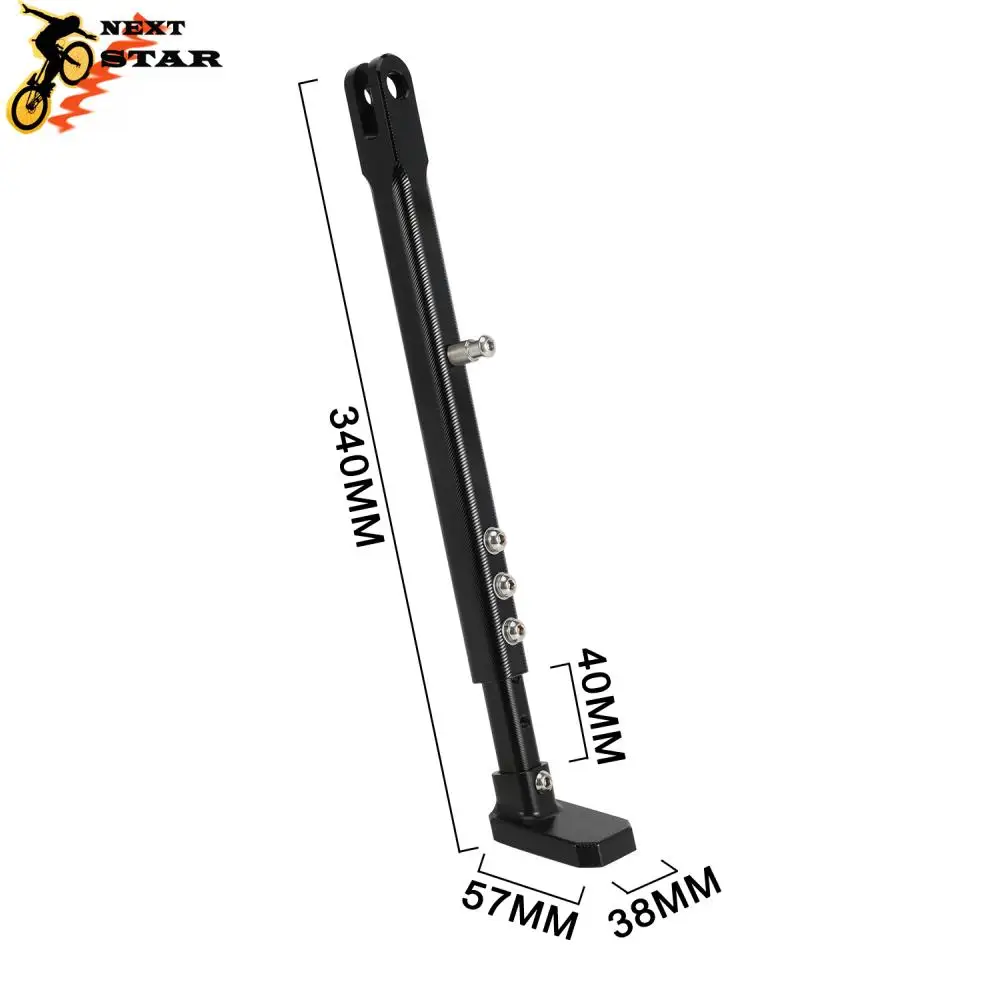 Motorcycle Adjustable Foot Side Kick Stand Dirt Bike Support Leg For Honda CRF250L 2012-2020 CRF300L CRF300L RALLY 2021-2023