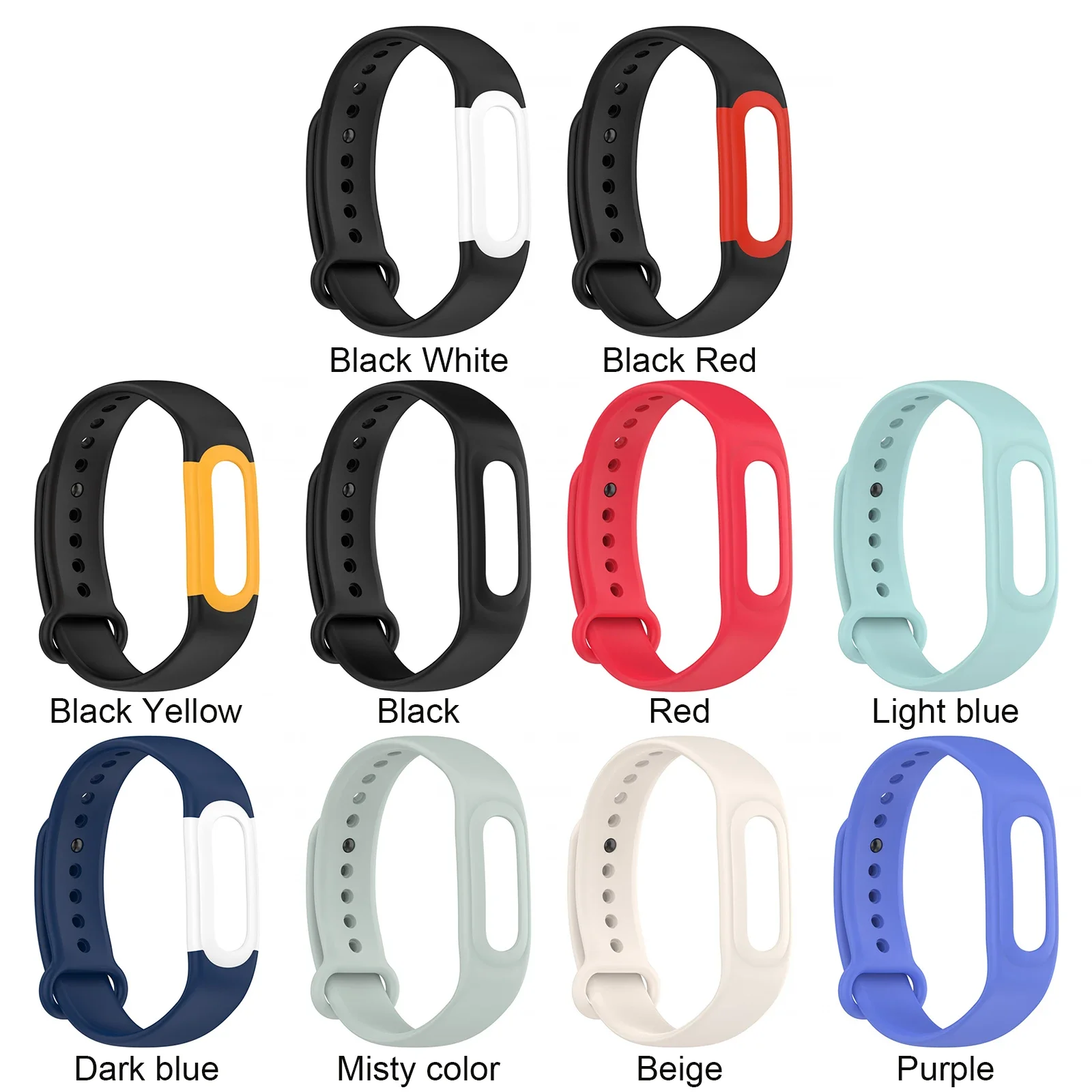 TPU Case+Silicone Strap For Google Fitbit Air Bracelet Comfortable Wristband Integrated Accessories For Google Fitbit Air Watch