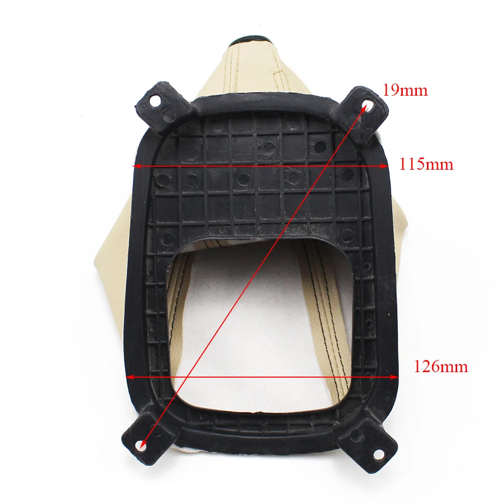 1PCS Black or Beige Manual Block Shift Lever dust cover Gear Dustproof cover for KIA Sportage