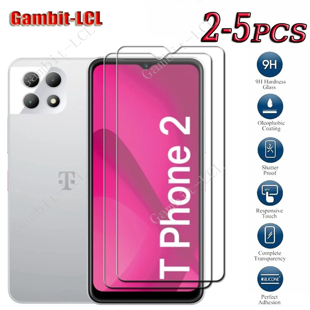 9H HD Original Tempered Glass For T-Mobile REVVL 7 (T Phone 2) 6.58