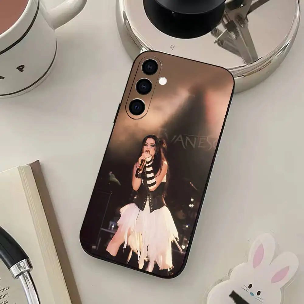 Чехол для телефона Eclectic E-Evanescent Amy L-Lee для Samsung Galaxy A73, A72, A71, A70, A53, A52, A51, другие мягкие черные чехлы