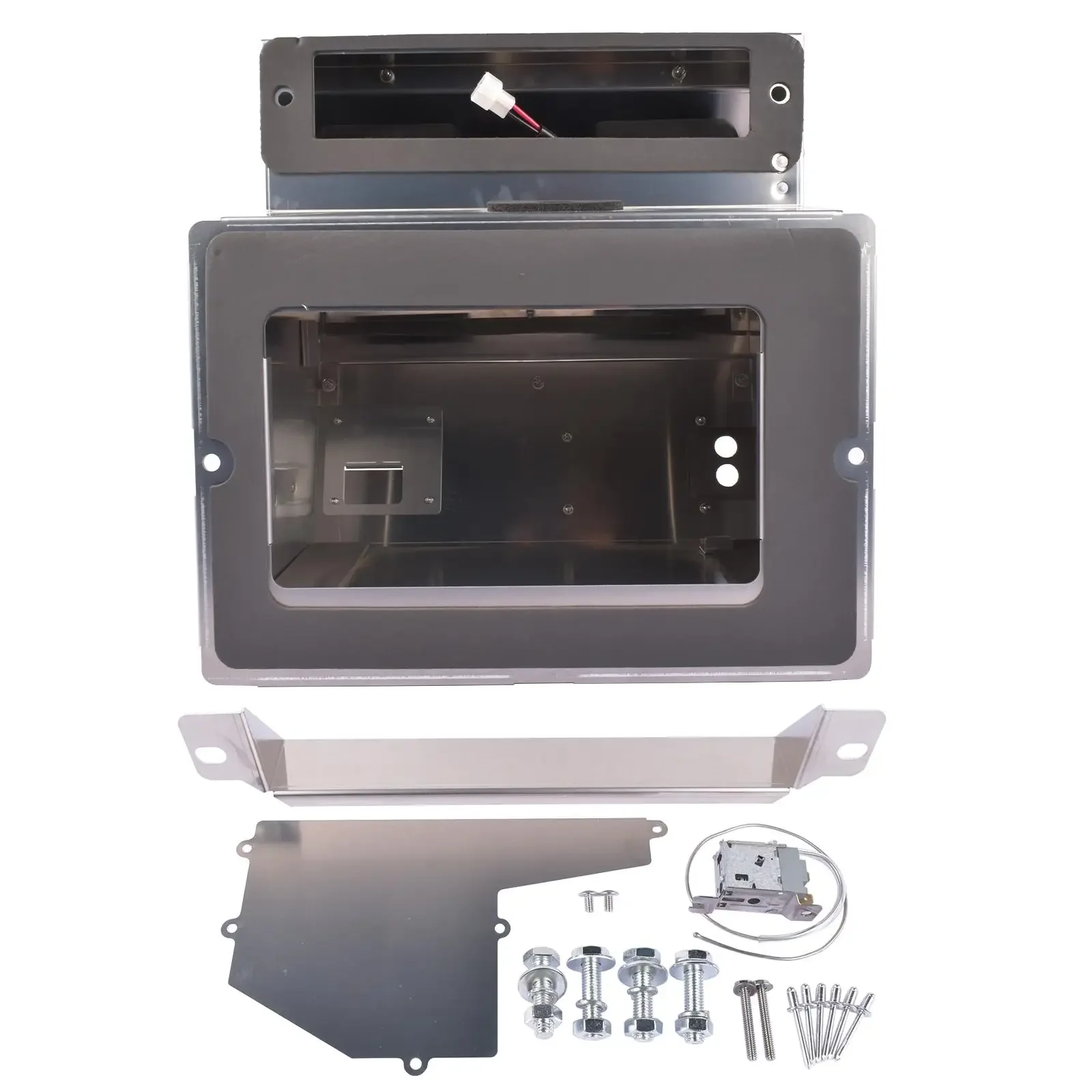 

Hot SalesAP03 1x AC / Heater Aluminum Box Kit for Kenworth W900 W900L W900B T600 T660 T800