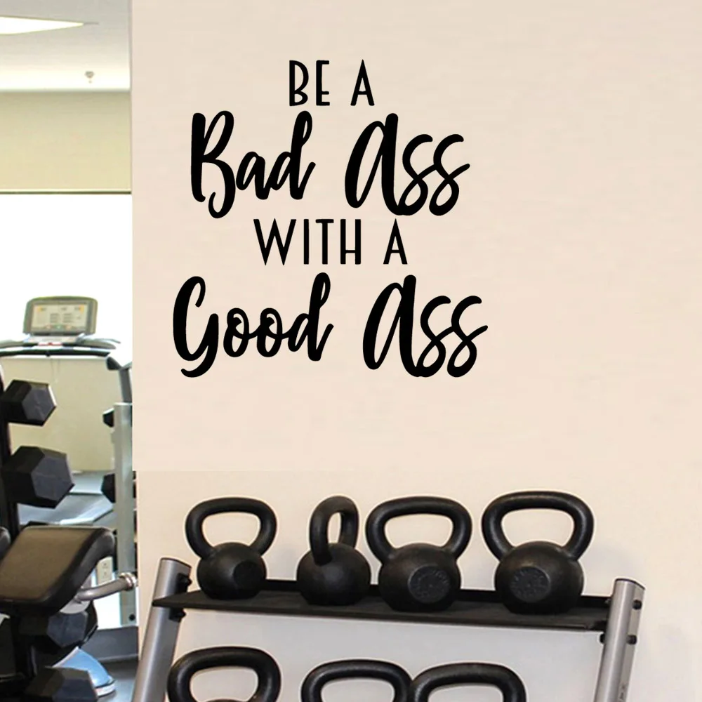 1PC Excellent Fitness Wall Sticker Removable Wall Stickers Diy Wallpaper The best Christmas gifts Vinyl Decals
