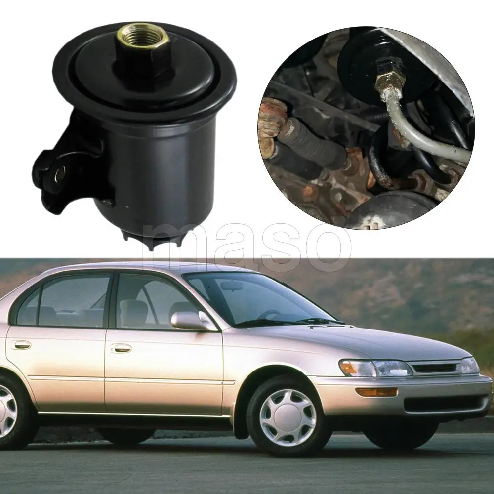

Fuel Filter Replacement 23300-19145 For Toyota Corolla 1.6L 4 Cyl Fl 1989 1990 1991 1992 1993 1994 1995 1996 1997 Corolla 2002