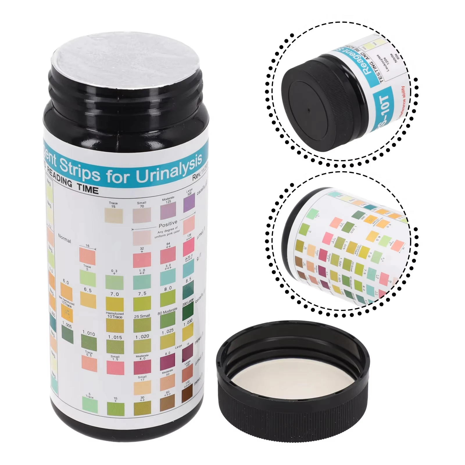 100 Strips URS-10T Urine Test - Urinalysis Reagent Strip review and price