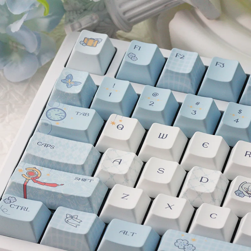 

Buried full set of keycaps 139 key PBT sublimation adaptation 75/87/108