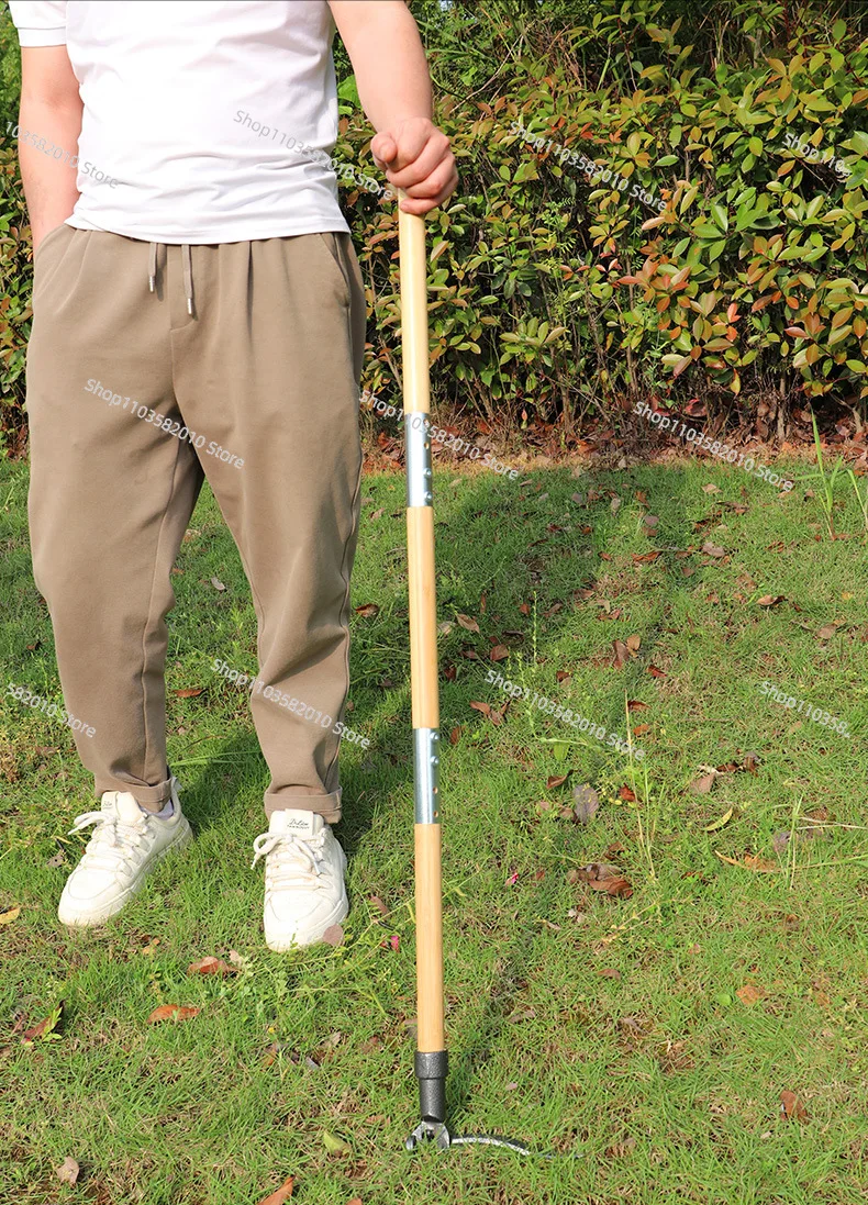 New standing weeder, weeder, uprooter, manual non bending uprooter, shovel clamp