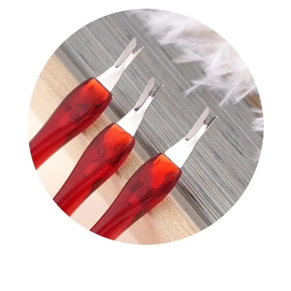 Coupe-cuticules à pointe en acier inoxydable, accessoires de Nail Art, manucure exfoliante Portable, outil de soins des ongles Durable, cadeaux, 1/5 pièces