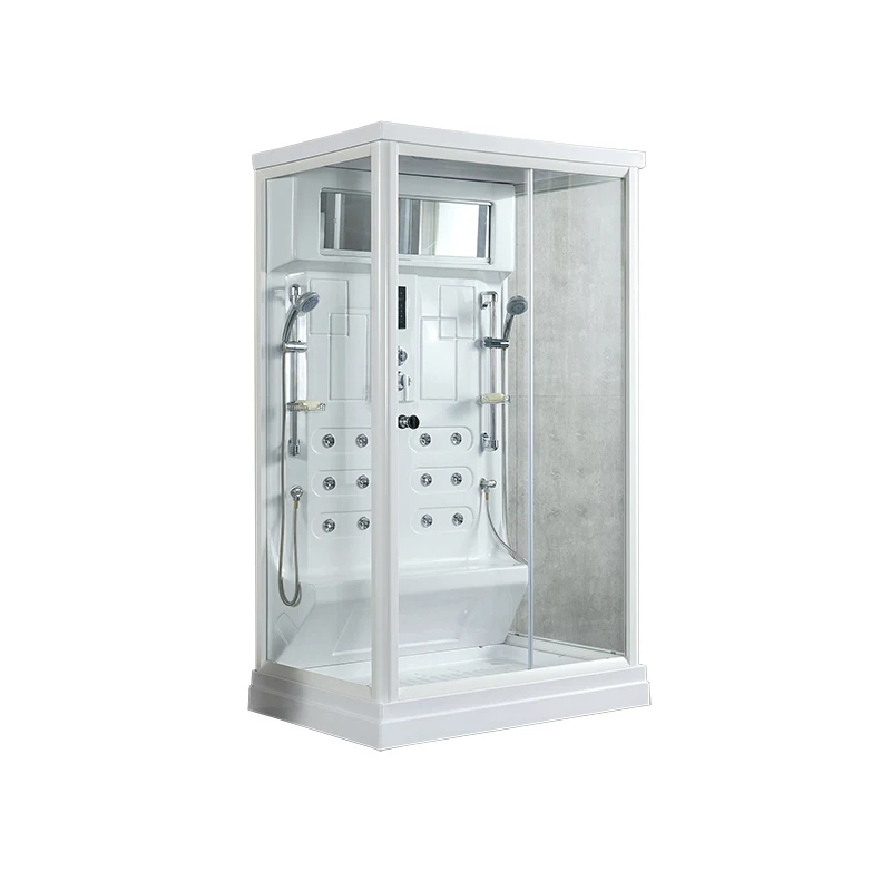 

Steam shower room Good acrylic steam combination room Massage steam shower room with foot washer