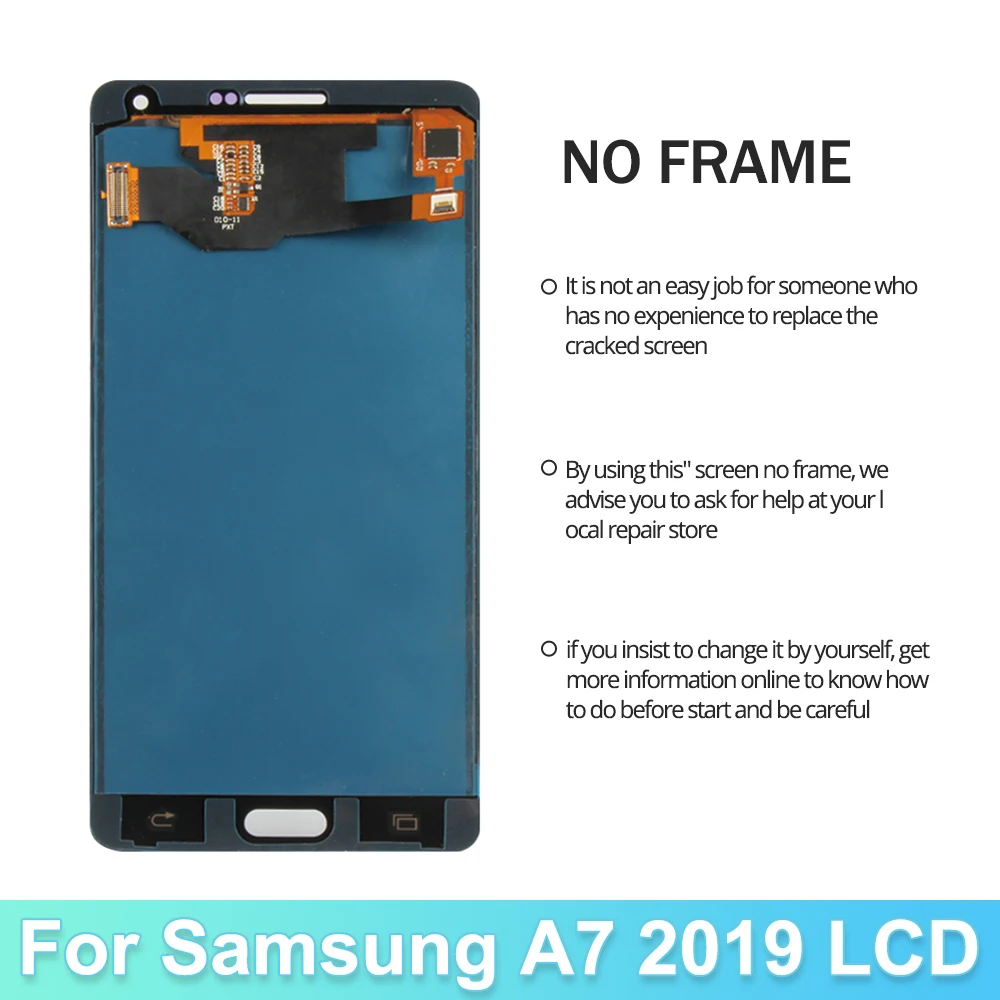 For Samsung Galaxy A7 2019 A700 Display Touch Screen Digitizer Assembly Replacement For Samsung A700F A700FD A7000