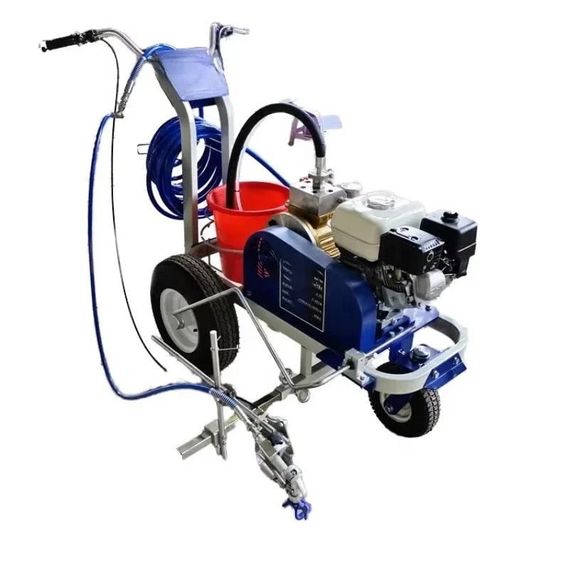 

Single Spray Gun Cold Spray Paint Machine Easy Operation for Road Marking Industries with Engine Core Components