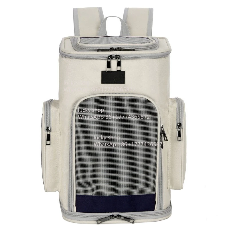 Large Capacity Pet Bag Space Capsule Breathable Shoulders