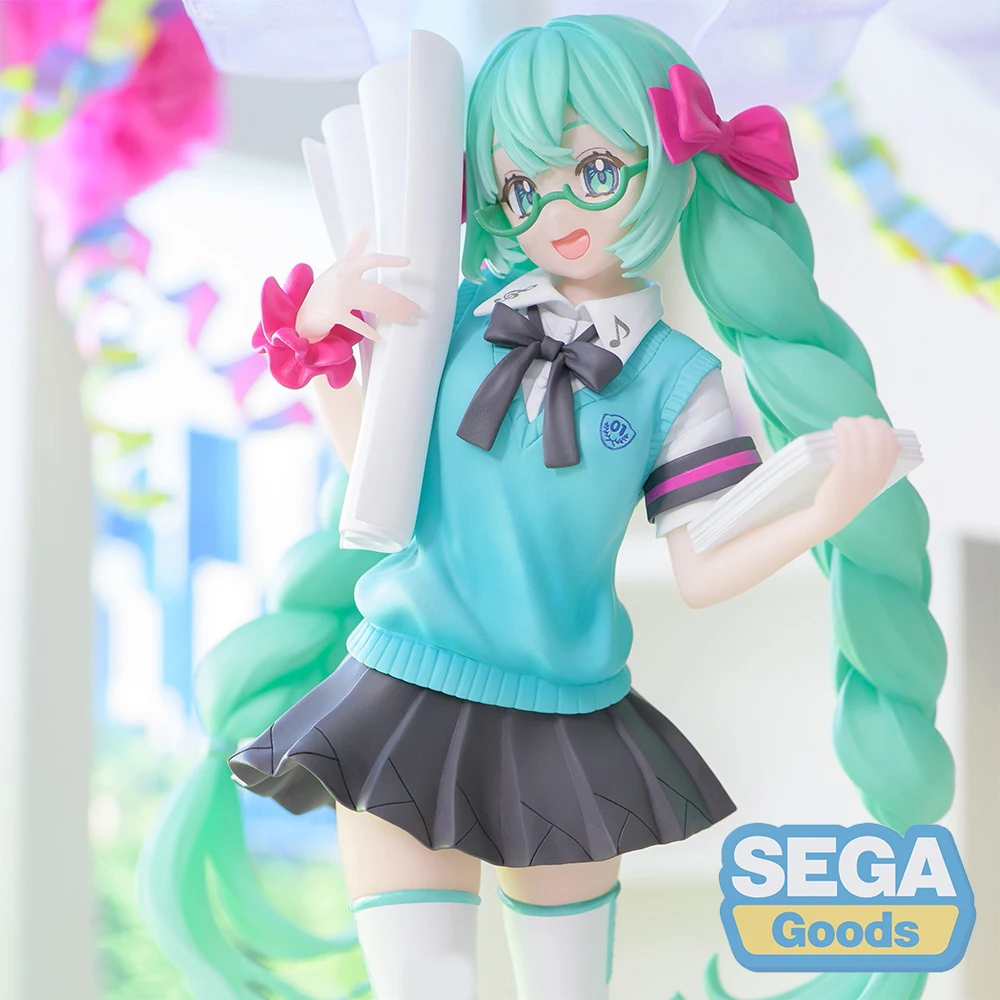 Bandai SEGA Hatsune Miku 16th Anniversary Series Accessories Toy LUMINASTA BU-TA Hand-made Model Action Figures