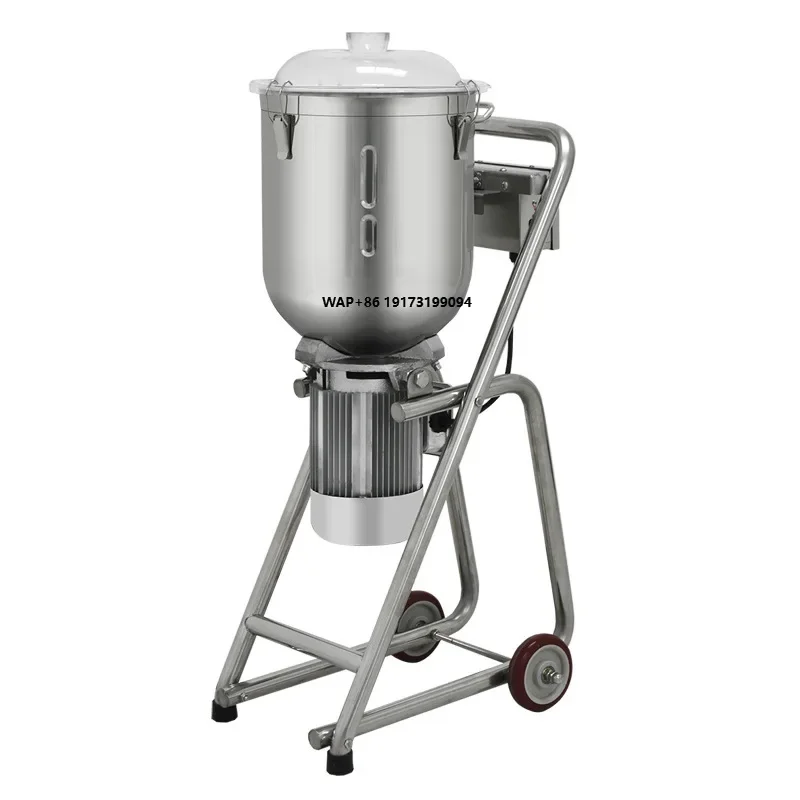 

Commercial Mobile Cart Ice Crusher - High-Power Multi-Functional for Slush, Smoothies & Fruits/Vegetables