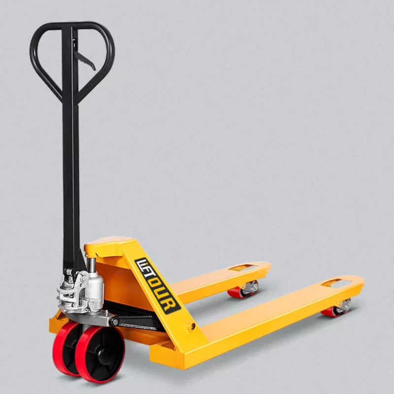 

Manual Hydraulic Forklift Truck Pallet Handling Forklift Truck Unloading Commercial Furniture Carretilla Elevadora ZY60CC