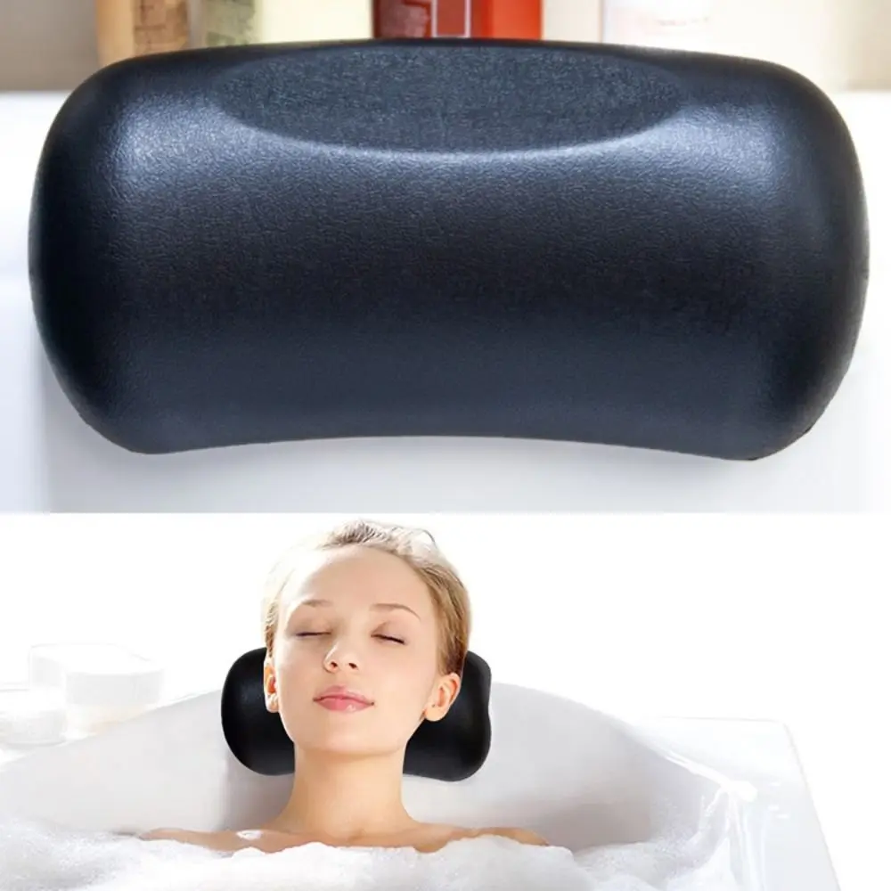 

Luxury Waterproof Bathtub Pillow Quick Dry Back Support Bathing Headrest Non-Slip Comfortable SPA Bath Accessories Home