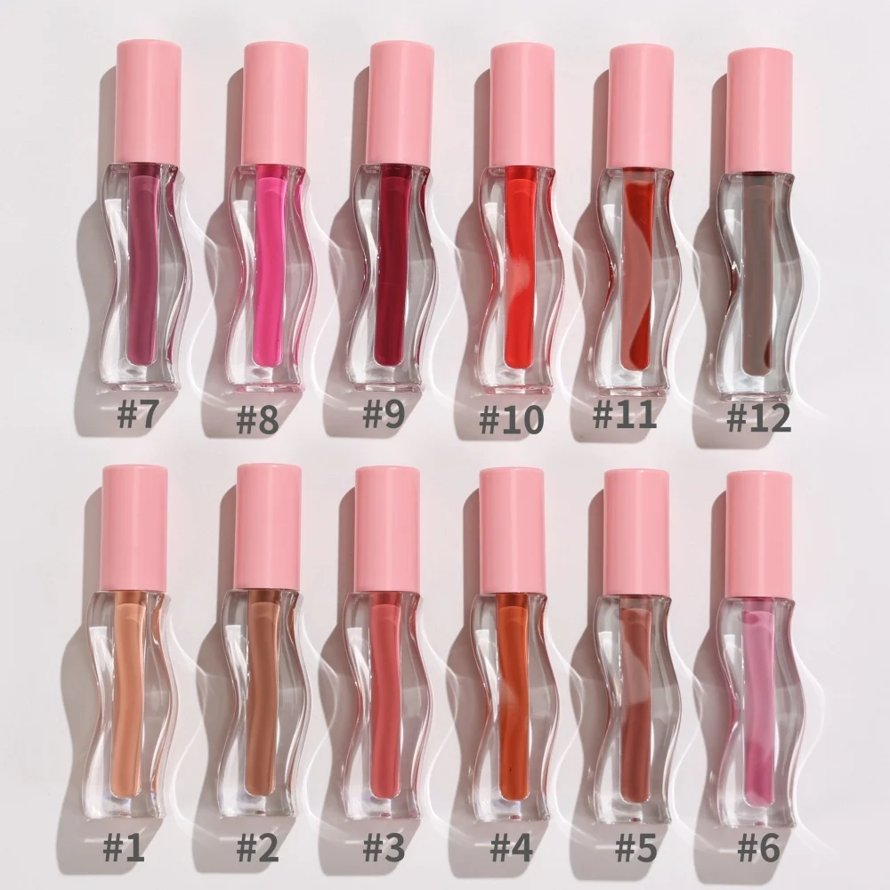 Lip Gloss Matte Nude Shade Liquid Lipstick Custom Private Label Vendor Lipgloss Vendor Wholesale Waterproof Vegan Cruelty-Free