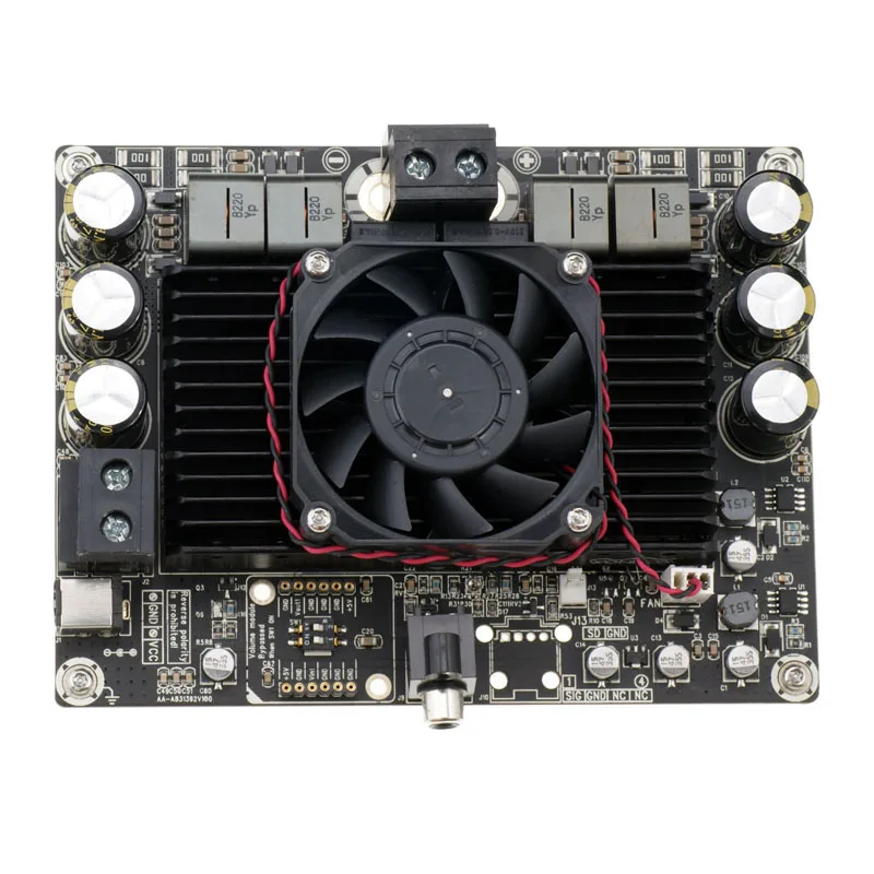 400W Single Channel Pure D-Class Digital Amplifier Board Finished High Power Fever Class Car Subwoofer