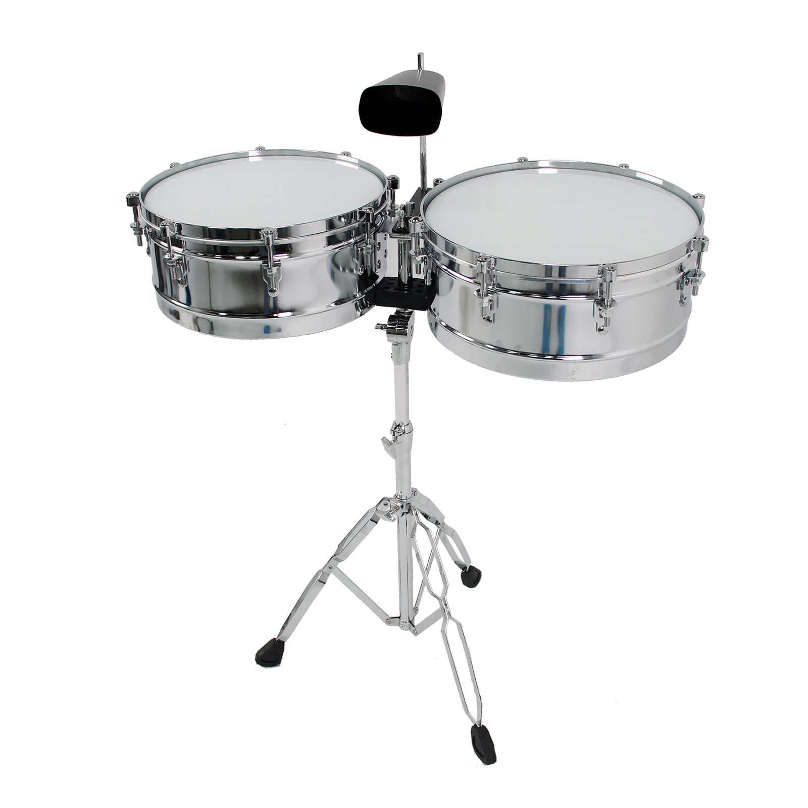 3.0mm Rim Thickness Latin Drum Timbal With Lp Style Cowbell