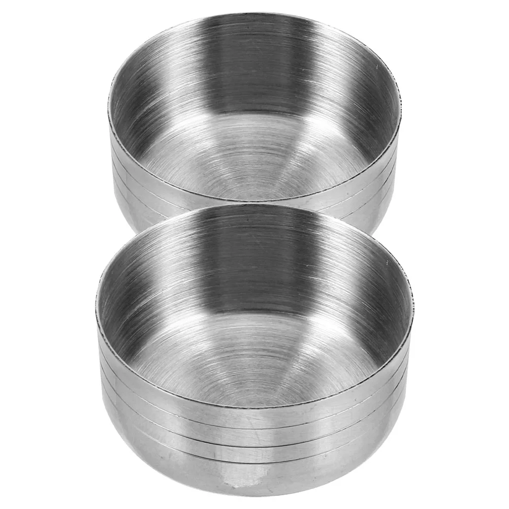 

2Pcs Stainless Steel Shaker Lid Cocktail Tumbler Cover Juice Cup Replacement Reusable Portable Kitchen Bar Accessories