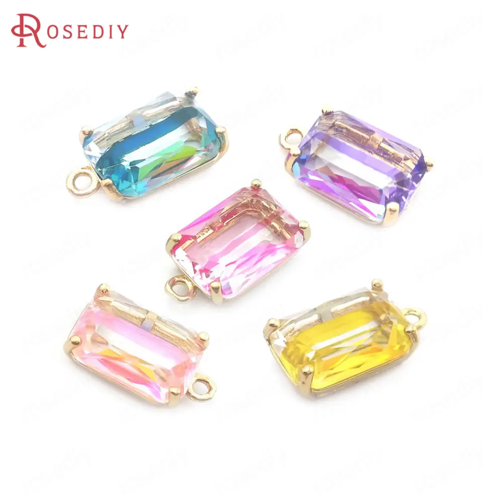 6PCS 18K Gold Color… - image