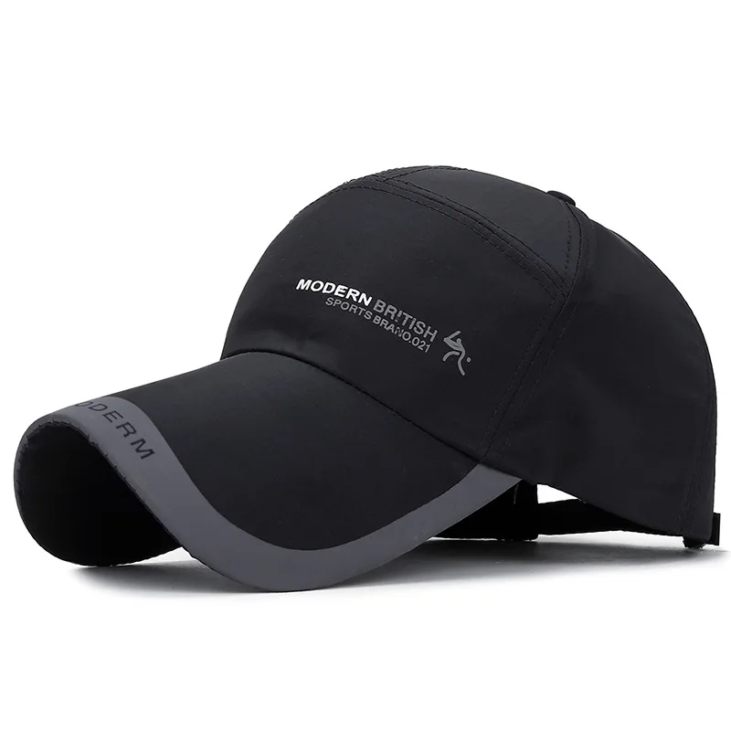 Spring and Autumn Extended brimmed Sunshade Baseball Hat Outdoor Leisure Speed drying Fishing Hat