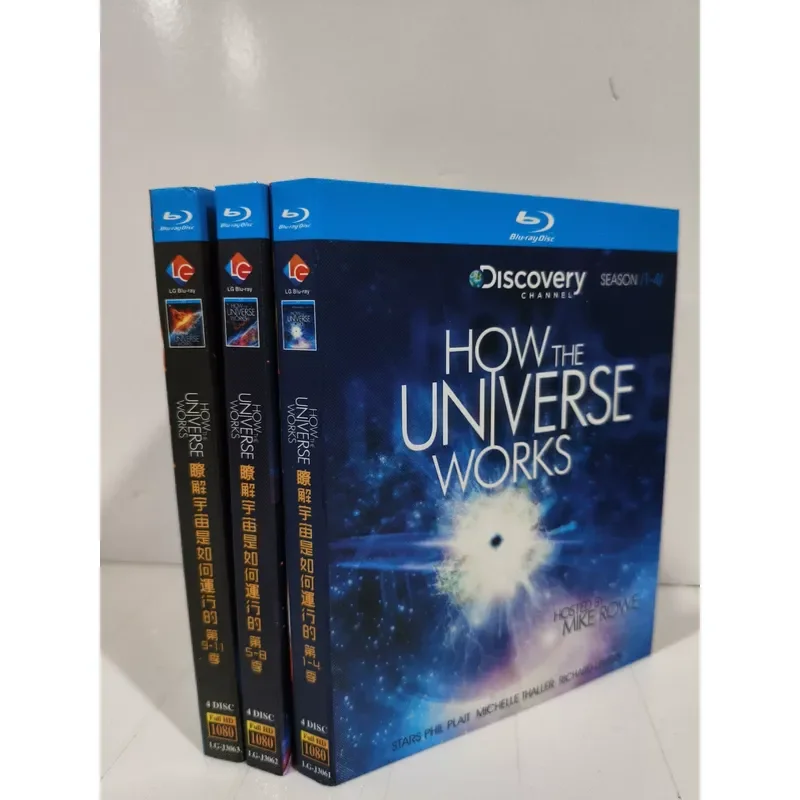 Learn How the Universe Works Season 1 to 11 Complete Series 12 Disc Blu ray Box Set Collection