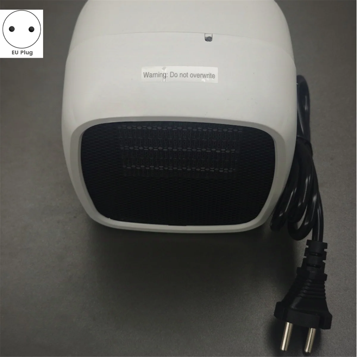 New Desktop Heater Household Square Small Electric Heating Fan Office Portable Speed Heating Heater EU Plug