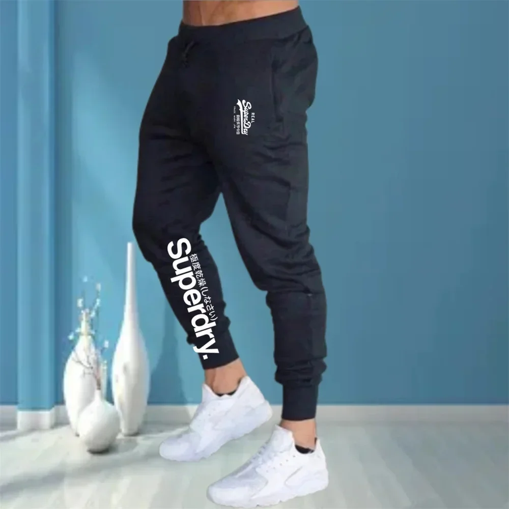 2024 Training Pants Men Sweatpants Spring Autumn Thin Pants  Fitness Oversized Size Breathable Exercise Running Men\'s Trousers