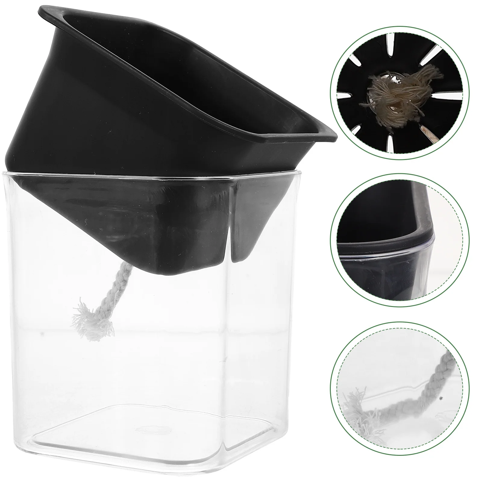 

Automatic Watering Flowerpot Self Watering Planter Unique Appearance Convenient for Green Plants Home Supplies