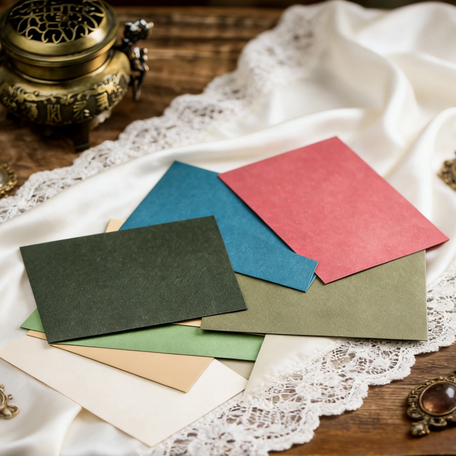 20pcs Luxury C5 Envelopes, 200GSM Ultra-Thick Cardstock Envelopes for Wedding Invitation, A5 Greeting Cards, Gift Envelopes