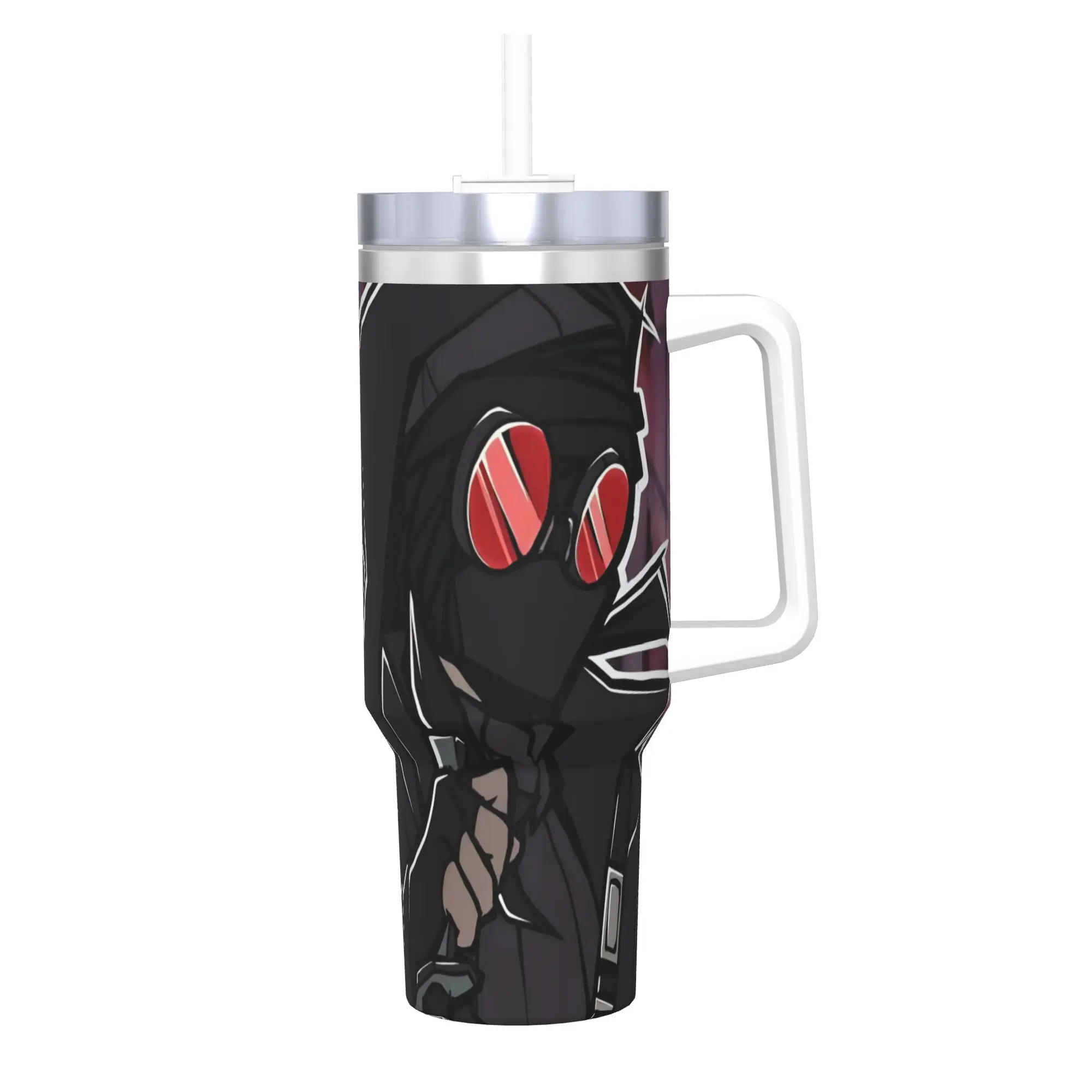 MADNESS COMBAT Hank 40oz Tumbler Stainless Steel Double Wall Vacuum Insulated  Mug With Straw
