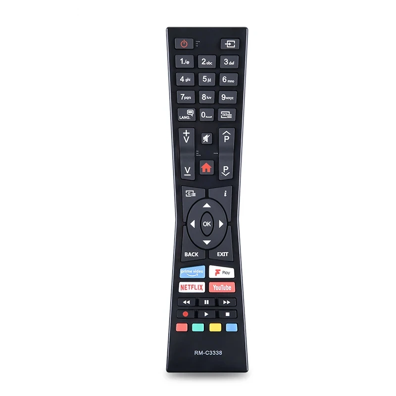 جهاز التحكم عن بعد لاستبدال JVC RM-C3338 تلفزيون LED ذكي Netflix Youtube NEW